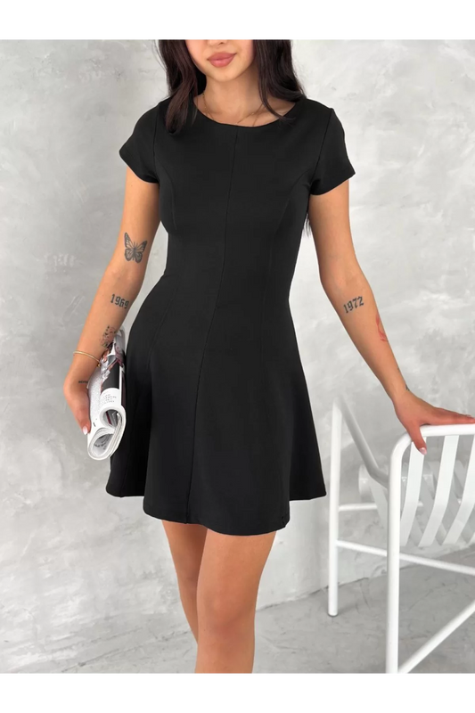 Modern Series - Kısa Kollu Mini Elbise
